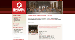 Desktop Screenshot of leonardoamilano.org