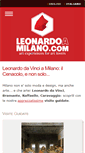 Mobile Screenshot of leonardoamilano.org
